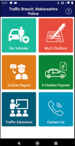 maha-traffic mobile app