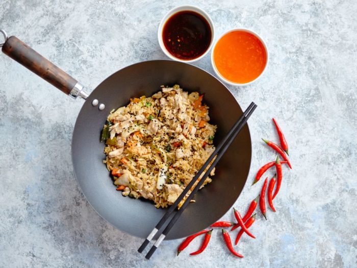 Quick Chicken Fried Rice Recipe - KuchBhi