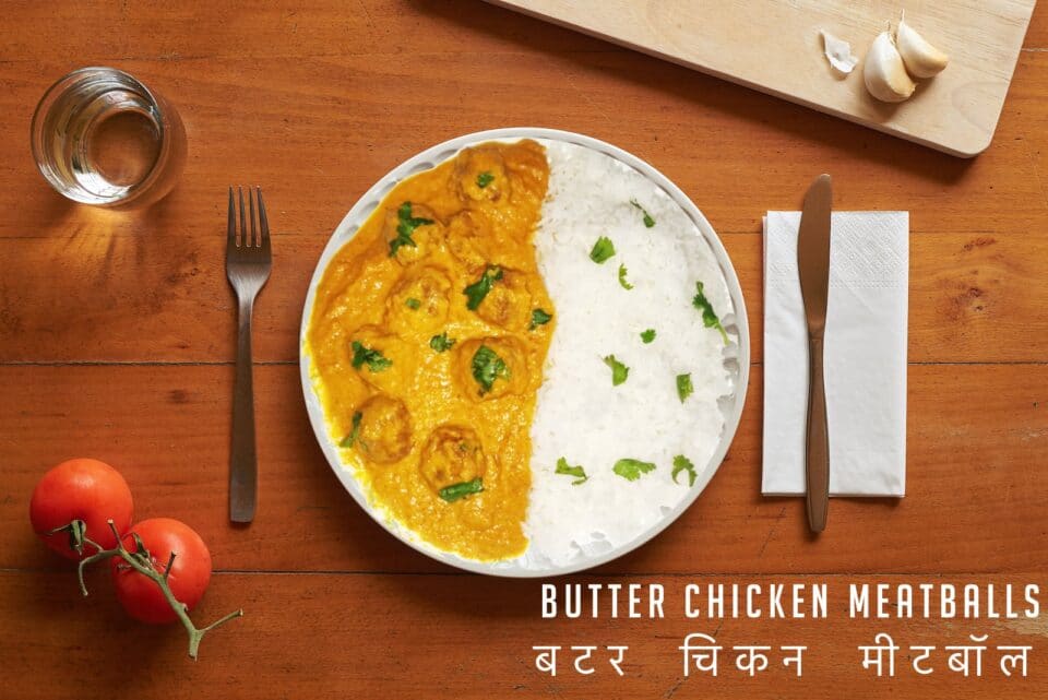 Butter chicken Meatballs Recipe