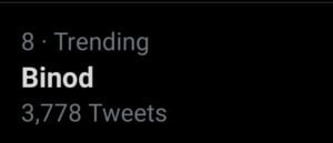 Binod Trending