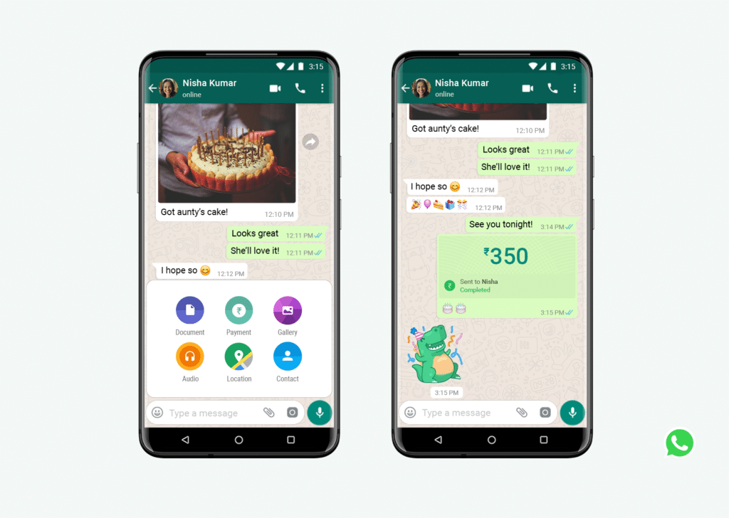 WhatsApp UPI Payment