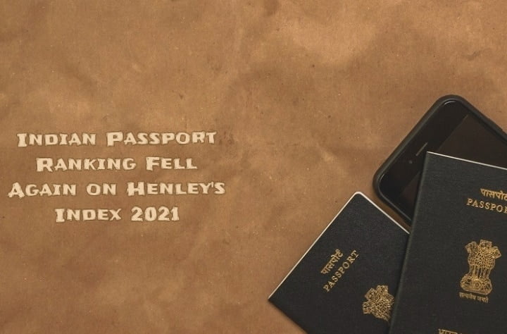 Indian Passport Ranking in 2021