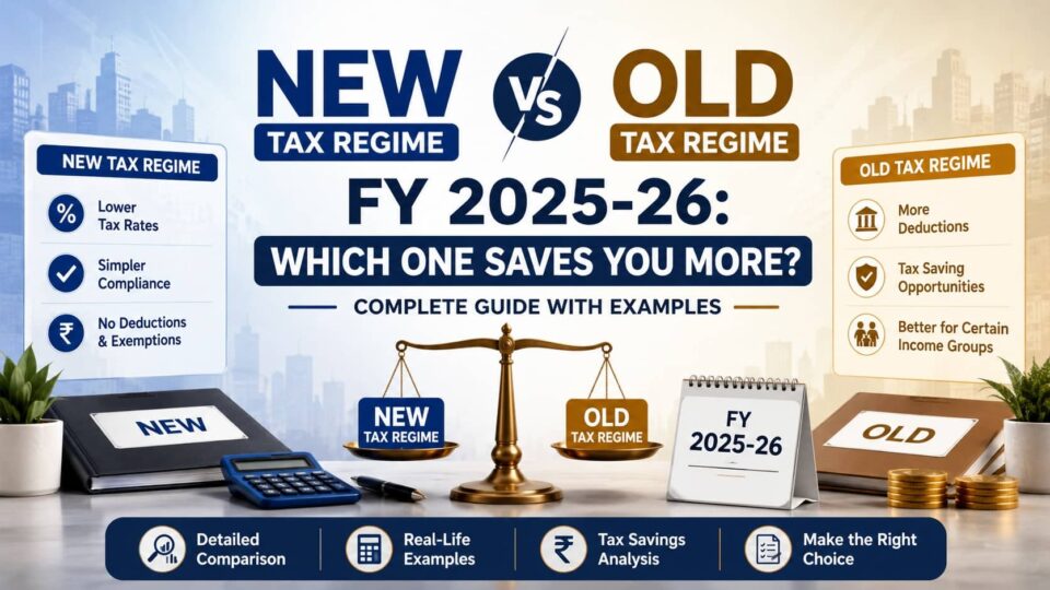 New vs Old Tax Regime FY 2025-26